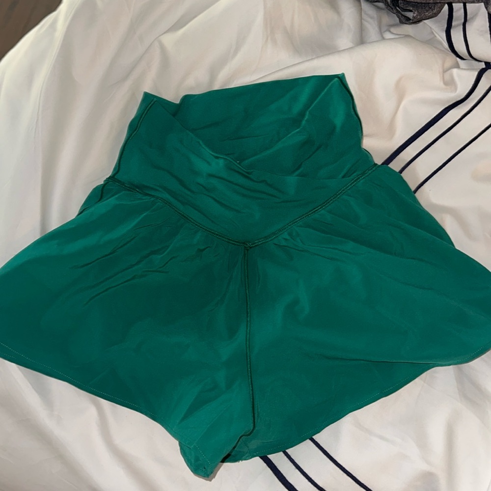 Aerie offline green shorts
